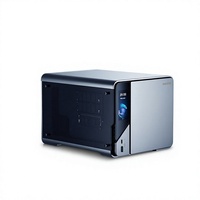 Servidor de Almacenamiento en Red USB de Seis Bahías R1 16G para Nube Privada, Disco NAS Personal para el Hogar