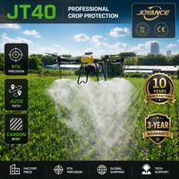 Drone agricole professionnel de pulvérisation certifié EU C5 pour la protection des cultures en agriculture intelligente, de qualité industrielle, mission autonome