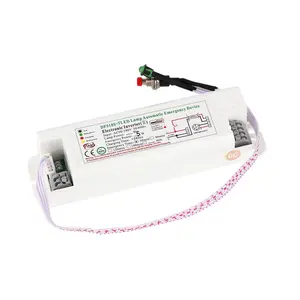 Led tube with T8 emergency driver power kit for down power to 3W emergency lighting function