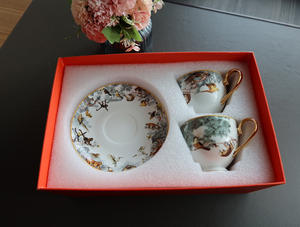 Juego de Café de la Serie Equator Jungle en Oferta, Juego de Té de Porcelana, Juego de Tazas de Cerámica Occidental, Juego de Teteras de Porcelana China - Product Image 5