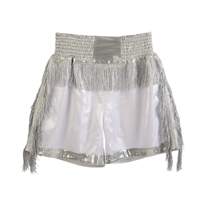Shorts de boxe de haute qualité, logo <span class=keywords><strong>personnalisé</strong></span>, shorts de <span class=keywords><strong>Muay</strong></span> <span class=keywords><strong>Thai</strong></span>, shorts de boxe à franges - Product Image 1