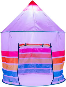 Tente de jeu d'intérieur pour enfants, portable, pour garçons et filles, petite maison de jeu, tente pliable, château de princesse, tipi - Product Image 1