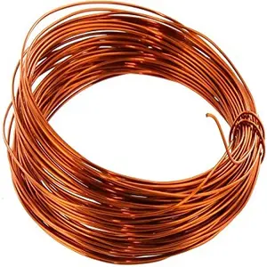 Cable redondo de cobre esmaltado, cable de bobinado colorido para transformadores y motores