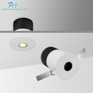 Aluminium <strong>Small</strong> Spotlight Boarderless Recessed Ceiling Down <strong>Light</strong> 3w 5w 7w 10w 12w 15w Mini 30mm 40mm 50mm Cut Out <strong>Led</strong> Downlight - Product Image 1