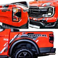 Nouvel autocollant de voiture pour Ranger Raptor 2024, décoration extérieure du coffre arrière, film vinyle de luxe personnalisé, à usage unique
