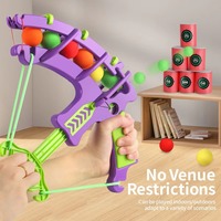 Jeu de tir interactif parent-enfant pour enfants, avec flèches et cibles en forme de radis, balles en plastique ABS, pour l'extérieur