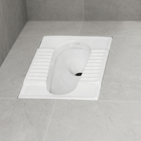 WC turc en céramique, cuvette de toilette à la turque, toilettes de prison, qualité supérieure, prix de la cuvette de toilette à la turque