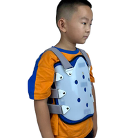 Immobilisation de la colonne vertébrale thoraco-lombaire pour enfants doublée de tissu composite Immobilisateur de rééducation postopératoire