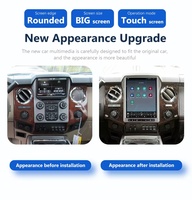 Radio de coche de 13 "para Ford F250 F350 2013-2016, reproductor de vídeo Multimedia estéreo con pantalla táctil Android, navegación GPS, Carplay inalámbrico
