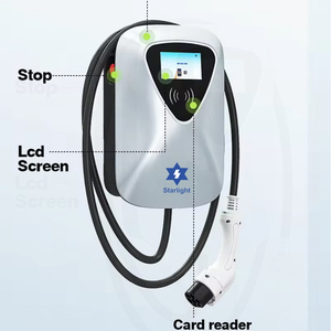 <span class=keywords><strong>Precio</strong></span> barato de fábrica Estación de carga Ev montada en la pared Nivel 3 7kw 11kw 22kw Estaciones de carga para automóviles eléctricos - Product Image 3