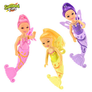 Muñeca <span class=keywords><strong>de</strong></span> Dedo SUNSEED <span class=keywords><strong>de</strong></span> 6 Pulgadas con Articulaciones Flexibles, Diseño <span class=keywords><strong>de</strong></span> la Sirenita, Cola Móvil, para Niños, Regalo Promocional - Product Image 5