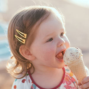 MIO Pince à cheveux latérale de 2 pouces, couleur unie, pour enfants, usage quotidien, pince <span class=keywords><strong>BB</strong></span>, design simple, en métal, pour tresses quotidiennes de filles - Product Image 5