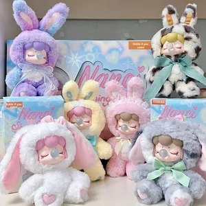 Nouveauté pour Nancie : Poupée lapin en peluche scintillante de deuxième génération, série vinyle, boîte mystère sur le thème des animaux, jouet tendance - Product Image 1