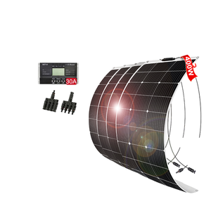 Panneau solaire monocristallin flexible PERC AHONY/OEM eGo S530M 400W/500W à haute efficacité (23,5 %) pour bateau/yacht - Vente chaude - Product Image 1