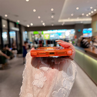 Coque de téléphone transparente pour Apple iPhone 18 Pro Max/17/16, tendance, de bonne qualité, magnétique, colorée, avec support 360°, antichoc