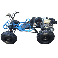 Kart à essence XFY durable 50-200cc 4 temps avec double amortisseur pour terrains accidentés et activités de loisirs agricoles et de location