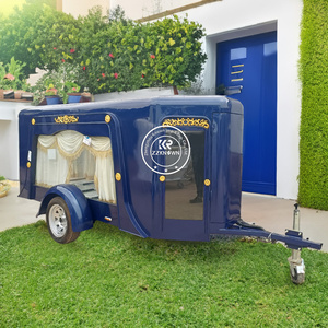 Carroza Fúnebre de Diseño Moderno con Caballos y 4 Ruedas, Remolque para Ataúdes, Fabricantes de Carrozas Fúnebres - Product Image 2