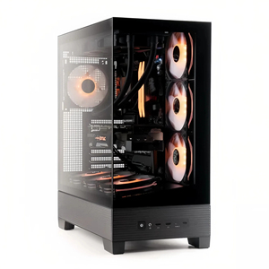 Ordinateur de bureau de jeu haut de gamme personnalisé R7 9700X RTX5070Ti avec carte graphique 32 Go de RAM, SSD 2 To, Windows 10/11, ordinateur de bureau horizontal - Product Image 1