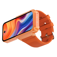 Mini montre téléphone portable MT6762 Écran Système Android Processeur MediaTek double cœur 4G LTE Version internationale