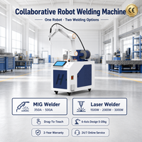 Robot de Soldadura Colaborativo Personalizado de 6 Ejes, Cobot MIG Láser Multiproceso, Carga Útil de 10 kg, 1400 mm, Máquina de Soldadura Robótica