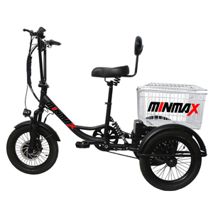 Tricycle à trois roues d'usine pour la livraison en supermarché, <span class=keywords><strong>vélo</strong></span> de 20 pouces, vente chaude, 3 roues pour adultes, personnes âgées, tricycles à roulettes - Product Image 3