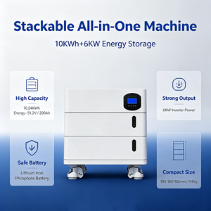 Batteria al Litio LiFePO4 51.2V 200Ah 10.24kWh Impilabile a Parete con Inverter Solare Ibrido BMS RS485 per Accumulo Energetico Domestico, Disponibile in Stock UE - Product Image 5