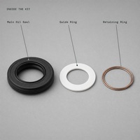  Kit de réparation de joint d'étanchéité pour vérin de tension SD22, comprenant joint d'étanchéité, bague de guidage et bague de retenue, pour tendeur de chenille de bulldozer Shantui