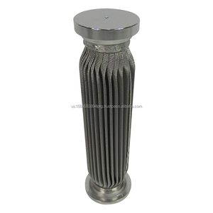 Cartouche d'élément filtrant à haut débit de filtre cylindrique plissé en papier commercial de 200 microns d'approvisionnement d'usine - Product Image 4