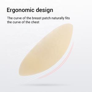 Fabrication haut de gamme Silicone Mat Adhésif Boob Couvre Étanche Sueur Mamelon Du Sein Pasties Avec EVA Zip Pochette De Voyage - Product Image 4