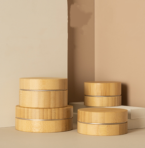 <span class=keywords><strong>Pot</strong></span> en <span class=keywords><strong>bambou</strong></span> pour crème visage, lotion, cosmétiques, ensemble d'emballage, flacon pour soins de la peau, <span class=keywords><strong>pot</strong></span> en aluminium pour crème faciale - Product Image 5