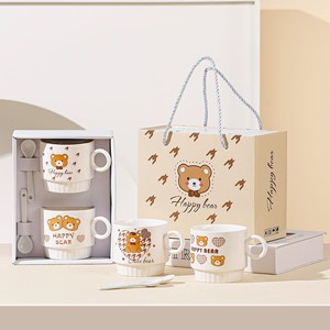 Tazas de Cerámica con Diseño de Oso de Dibujos Animados, Regalo Promocional, Tazas para Parejas, de Alta Calidad, con Asa, para Regalo, se Puede Imprimir el Logotipo - Product Image 6