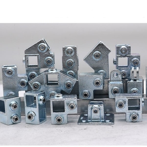Connecteur de <span class=keywords><strong>tube</strong></span> carré personnalisé <span class=keywords><strong>d</strong></span>'usine, raccords à 2, 3 ou 4 voies <span class=keywords><strong>pour</strong></span> tubes de 20x20, 25x25, 30x30, 40x40 mm - Product Image 4