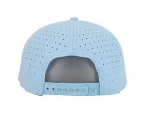 Casquette de golf imperméable de haute qualité pour l'extérieur, chapeau à 5 panneaux avec sangle réglable, patch en caoutchouc, style sportif avec logo personnalisé - Product Image 4