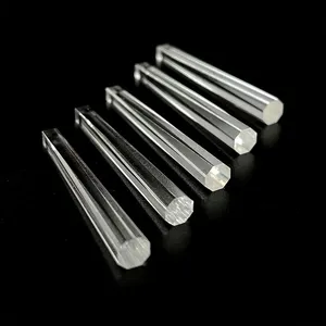 Customization Optical Glass Fused Silica Light Guide Rod Stage Light Guide Prisms