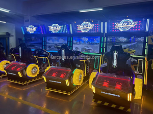 Venta al por mayor de fábrica: Máquina de juego de simulador de carreras de coches arcade operada con monedas, tipo Outrun, para centros de arcade. - Product Image 6