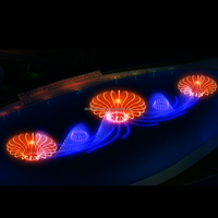 Grande fontaine de bonne qualité fontaine de danse de musique de piscine extérieure avec fontaine laser et de musique (lac/villa)
