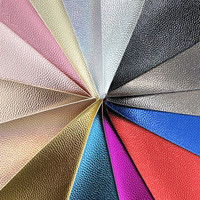 Cuir PU brillant nacré, résistant au vent, pour sacs, chaussures, bagages, accessoires, finition décorative, motif en simili cuir