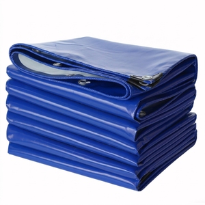 Lona Impermeable Azul para Exteriores, Cubierta para Carpas, Tejido Plano, Peso Medio, Resistente, 3800D*930D, Conteo de Hilos 350 Gsm - Product Image 6