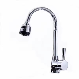 <span class=keywords><strong>Grifo</strong></span> <span class=keywords><strong>de</strong></span> <span class=keywords><strong>Cocina</strong></span> Flexible <span class=keywords><strong>de</strong></span> Zinc Cepillado YF 2026 <span class=keywords><strong>con</strong></span> Agua Fría/Caliente, 2 Modos <span class=keywords><strong>de</strong></span> Rociado, Válvula <span class=keywords><strong>de</strong></span> Cerámica y <span class=keywords><strong>Manguera</strong></span> Giratoria para Fregadero - Product Image 2