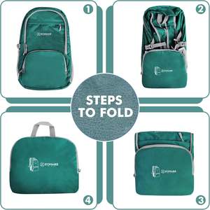 Free Sample New Popular Wholesale Foldable <b>Backpack</b> for Outdoor Travel Bag with Cycling Large Capacity - Product Image 5