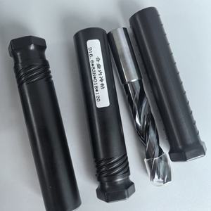 لقمة حفر ملتوية من الفولاذ الكربيدي من فالاكس، قطر 16.6 × ارتفاع 83 × طول 120، قلب صلب مع طلاء نحاسي وتبريد داخلي، لقم حفر لماكينات الطحن CNC - Product Image 5