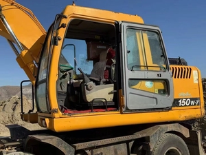 Excavadora Hidráulica de Cadenas Usada Hyundai 150w-7 de 13.5 Toneladas, Maquinaria de Construcción Usada, Motor, PLC, Caja de Cambios, Bomba, Rodamiento - Product Image 3