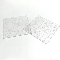 Plaque acrylique à motifs OLIDA 1220*2440mm, épaisseur 1,8~30mm, service de découpe de panneaux Starlight pour signalétique avec taille personnalisable