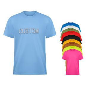 Camiseta Personalizada, Camiseta Estampada al por Mayor, Camiseta Económica con Impresión por Sublimación, Cuello Redondo, Secado Rápido - Product Image 1