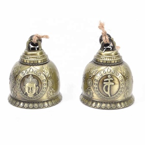 Campanella Decorativa con Motivo <span class=keywords><strong>Buddha</strong></span>, Portafortuna Feng Shui, Carillon per Casa e Auto, Regalo Artigianale - Product Image 2