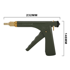 Juego de herramientas de reparación de rueda de motocicleta de hierro de alta calidad JFG, pistola de tapón de neumático, paquete de balas de punzón largo para reparaciones - Product Image 6
