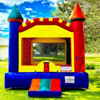Château gonflable géant de la jungle commerciale/pull gonflable en crocodile/videurs gonflables pour animaux