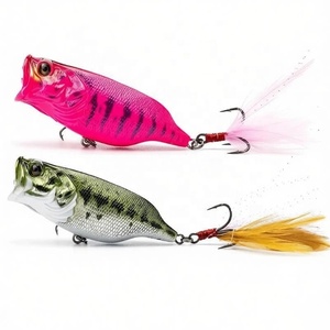 Hilure 68mm 18g 68F Topwater Rattling Popper Esca Artificiale Rigida in ABS per <span class=keywords><strong>Pesca</strong></span> al Branzino in Acqua Dolce e Salata HYP01 - Product Image 1