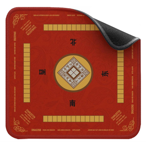 เสื่อไพ่นกกระจอกจีนคลาสสิก ผ้าสี่เหลี่ยมกันลื่น อุปกรณ์เสริมสำหรับโต๊ะ ดีไซน์แบบดั้งเดิม 202502358249 - Product Image 3