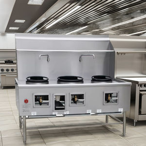 중국 전문 스테인레스 스틸 웍 버너 레스토랑 장비 상업용 웍 범위 상업용 주방 - Product Image 4